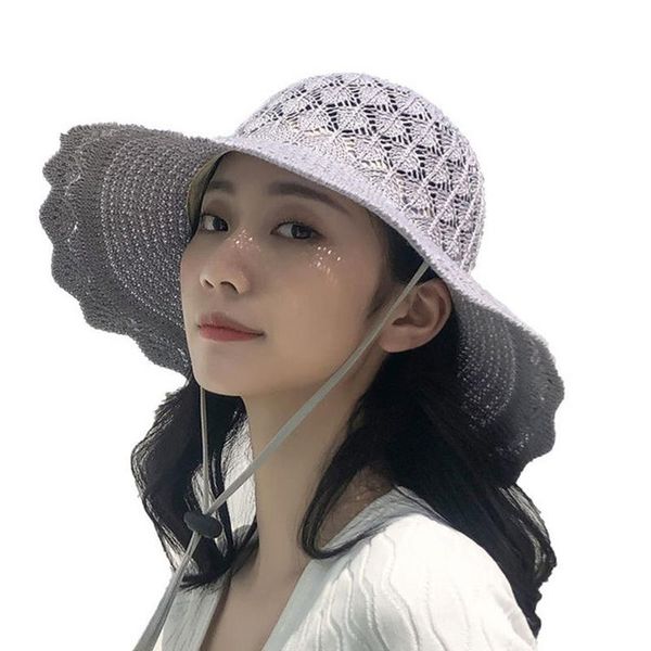 summer foldable female outdoor sports beach hat beach travel outdoor sunshade straw hat female sunscreen sun wholesale, Black;white
summer foldable female outdoor sports beach hat beach travel outdoor sunshade straw hat female sunscreen sun wholesale, Black;white