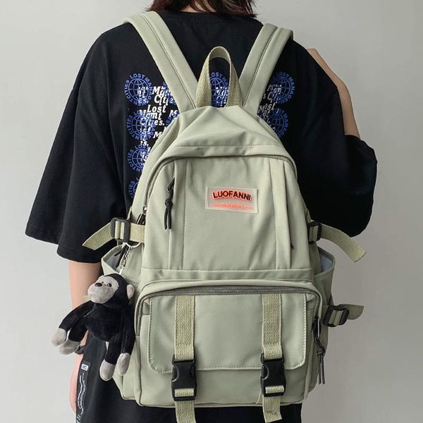 backpack fashion waterproof nylon women large capacity with multiple pockets schoolbags for teenage girls travel mochilas
backpack fashion waterproof nylon women large capacity with multiple pockets schoolbags for teenage girls travel mochilas