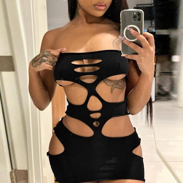 casual dresses hollow out bodycon dress women mini strapless solid midnight club summer 2021 trendy fashion baddie clothing, Black;gray
casual dresses hollow out bodycon dress women mini strapless solid midnight club summer 2021 trendy fashion baddie clothing, Black;gray