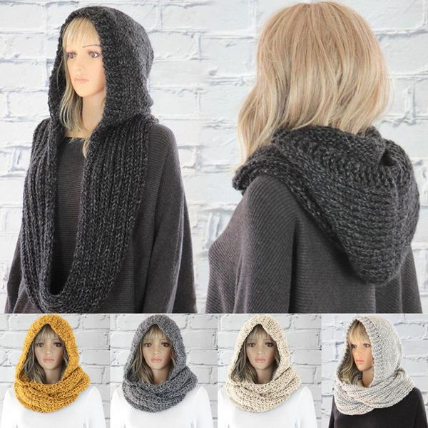 scarves women's fashion hooded scarf european and american style autumn winter casual warm soft knitted solid color, Blue;gray
scarves women's fashion hooded scarf european and american style autumn winter casual warm soft knitted solid color, Blue;gray