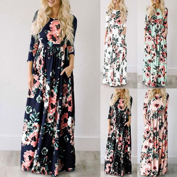 casual dresses 2021 summer long dress floral print boho beach tunic maxi women evening party sundress vestidos de festa xxxl, Black;gray
casual dresses 2021 summer long dress floral print boho beach tunic maxi women evening party sundress vestidos de festa xxxl, Black;gray