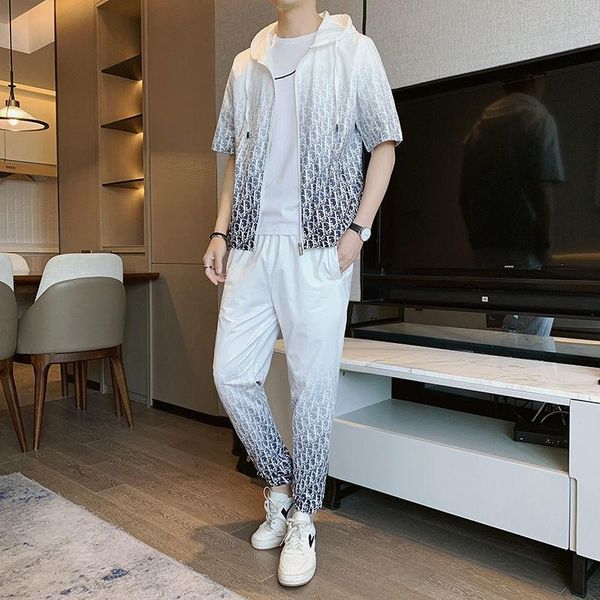 men's tracksuits 2021 spring and summer leisure sports suit two piece women's blazer, Gray
men's tracksuits 2021 spring and summer leisure sports suit two piece women's blazer, Gray