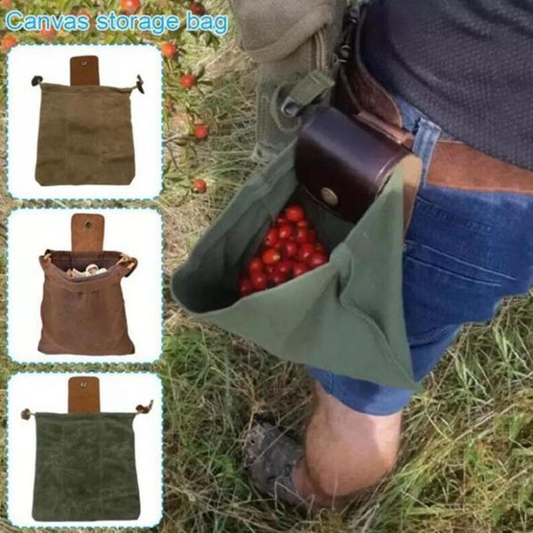 waist bags portable folding belt canvas garden fruit picking jungle outdoor camping storage sack
waist bags portable folding belt canvas garden fruit picking jungle outdoor camping storage sack