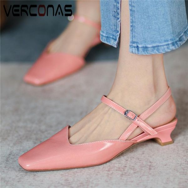 sandals verconas summer party working casual women fashion concise genuine leather pumps square toe low heels shoes woman 2021, Black
sandals verconas summer party working casual women fashion concise genuine leather pumps square toe low heels shoes woman 2021, Black