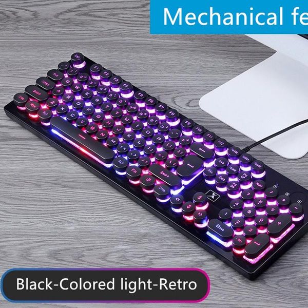 keyboards mechanical keyboard gamer metal panel round retro keycap 104 keys backlit wired gaming for pc lapteclado mecánico
keyboards mechanical keyboard gamer metal panel round retro keycap 104 keys backlit wired gaming for pc lapteclado mecánico