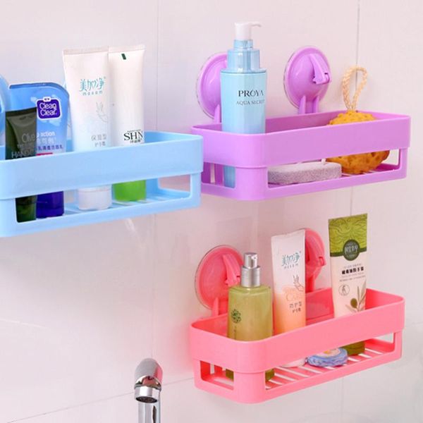bathroom shelves 100% wall sucker racks pp plastic storage accessories pink / purple green blue
bathroom shelves 100% wall sucker racks pp plastic storage accessories pink / purple green blue