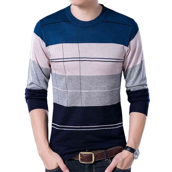 autumn winter men's wool round neck thin section bottoming shirt fashion casual stripe sweater, Black
autumn winter men's wool round neck thin section bottoming shirt fashion casual stripe sweater, Black
