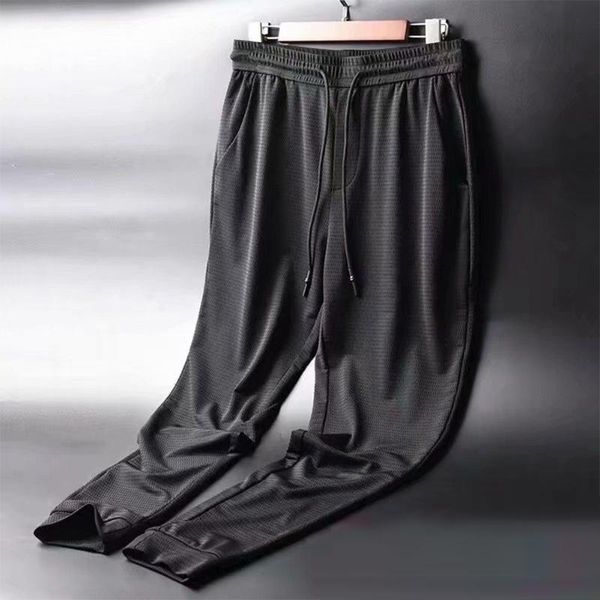 men's pants summer casual fitness sports quick-drying breathable ice silk straight thin section, Black
men's pants summer casual fitness sports quick-drying breathable ice silk straight thin section, Black