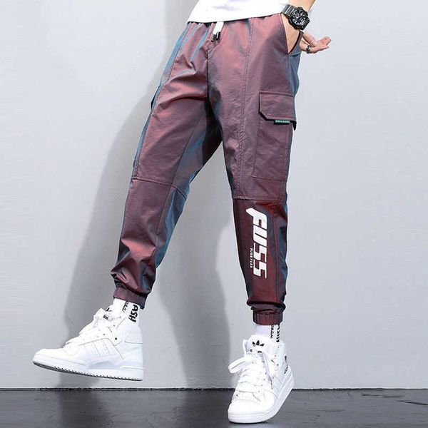men's pants men hip hop streetwear fashion casual fluorescent reflective harem khaki joggers skinny outdoor cargo, Black
men's pants men hip hop streetwear fashion casual fluorescent reflective harem khaki joggers skinny outdoor cargo, Black