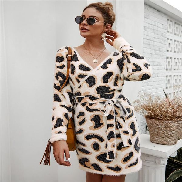 casual dresses autumn women v-neck long sleeve leopard print dress winter female printed bandage warm lady belt sweater baggy, Black;gray
casual dresses autumn women v-neck long sleeve leopard print dress winter female printed bandage warm lady belt sweater baggy, Black;gray
