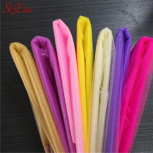 decorative flowers & wreaths sky elina 48cm*10m crystal tulle roll organza fabric wedding decoration party birthday baby shower 7z sh015-1
decorative flowers & wreaths sky elina 48cm*10m crystal tulle roll organza fabric wedding decoration party birthday baby shower 7z sh015-1