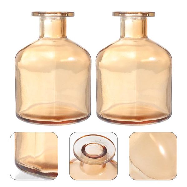 storage bottles & jars 2pcs beautiful glass vases flower pots flowers holders containers
storage bottles & jars 2pcs beautiful glass vases flower pots flowers holders containers