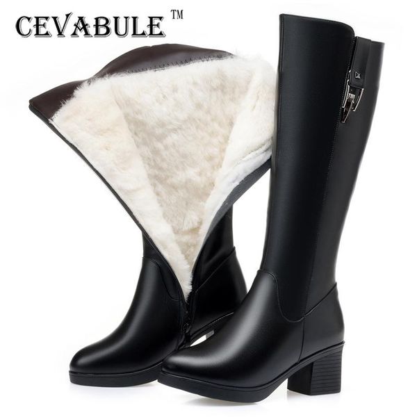 boots cevablue women's genunie leather sheep side zipper on warm high-heeled knee high boot -20 zlt-xdm6652, Black
boots cevablue women's genunie leather sheep side zipper on warm high-heeled knee high boot -20 zlt-xdm6652, Black