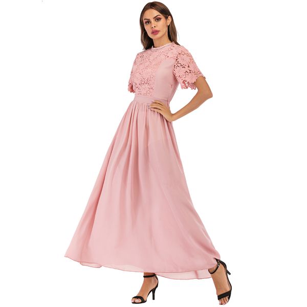 autumn summer women 2019 casual patchwork lace long party es female elegant slim a line pink maxi ukraine c1u5, Black
autumn summer women 2019 casual patchwork lace long party es female elegant slim a line pink maxi ukraine c1u5, Black