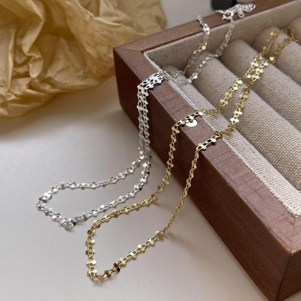 chains 18k gold authentic 925 sterling silver clavicle choker necklace cross chain pendant jewelry c-b961
chains 18k gold authentic 925 sterling silver clavicle choker necklace cross chain pendant jewelry c-b961