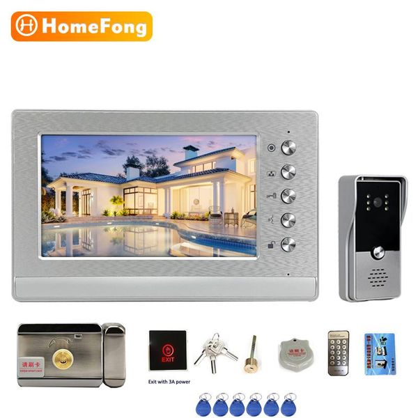 homefong video door phone entry security intercom with lock 7 inch monitor 1000tvl doorbell call panel 3a power control unlock
homefong video door phone entry security intercom with lock 7 inch monitor 1000tvl doorbell call panel 3a power control unlock