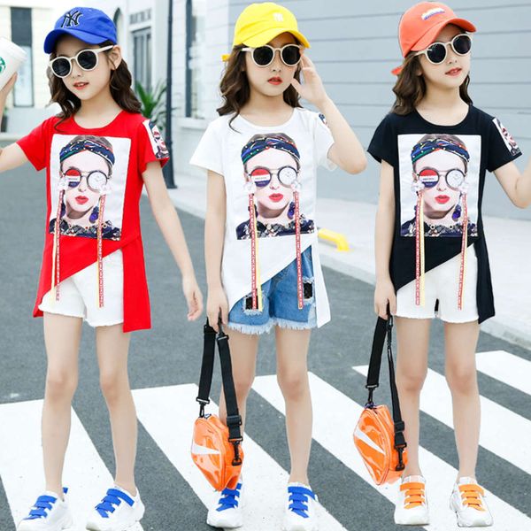 girls' 2021 new summer ins dress foreign style korean short children's half sleeve little girl's suit, White
girls' 2021 new summer ins dress foreign style korean short children's half sleeve little girl's suit, White