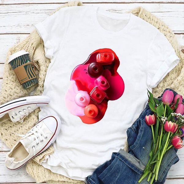 graphic 3d fashion beauty women short sleeve finger nail summer lady womens clothing clothes tee female, White
graphic 3d fashion beauty women short sleeve finger nail summer lady womens clothing clothes tee female, White