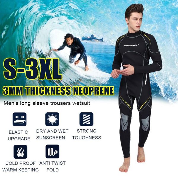one-piece suits premium neoprene wetsuit 3mm men scuba diving thermal winter warm wetsuits full suit swimming surfing kayaking equipment bla
one-piece suits premium neoprene wetsuit 3mm men scuba diving thermal winter warm wetsuits full suit swimming surfing kayaking equipment bla