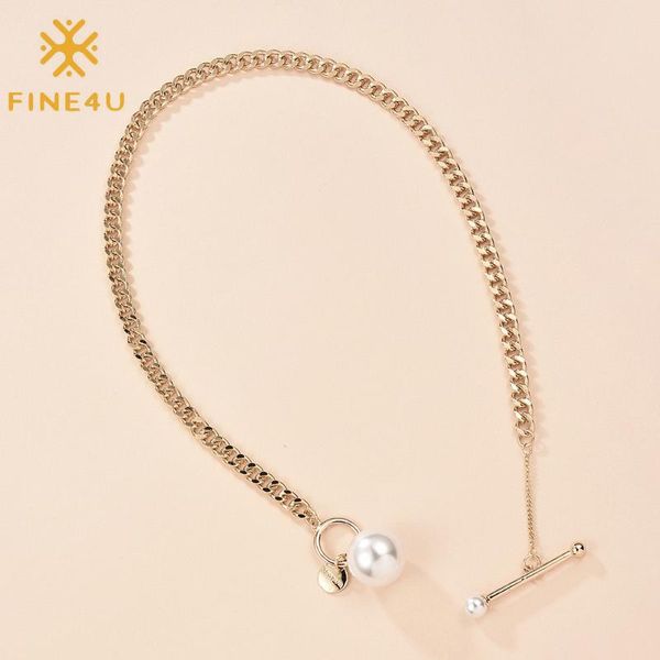 chokers fine4u n764 vintage punk chain choker necklace for women ot toggle clasp link beach travel hawaiian jewelry, Golden;silver
chokers fine4u n764 vintage punk chain choker necklace for women ot toggle clasp link beach travel hawaiian jewelry, Golden;silver