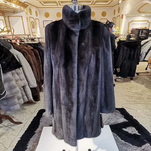 women's fur & faux gray birdie mink coat imported velvet loose real italian fashion design coats women 9225, Black
women's fur & faux gray birdie mink coat imported velvet loose real italian fashion design coats women 9225, Black
