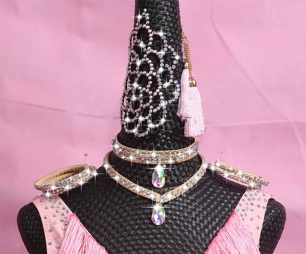 tassel lady latin dancing dresses pink sparkly rhinestone fashion women professional tango ballroom dancing skirts, Black;red
tassel lady latin dancing dresses pink sparkly rhinestone fashion women professional tango ballroom dancing skirts, Black;red