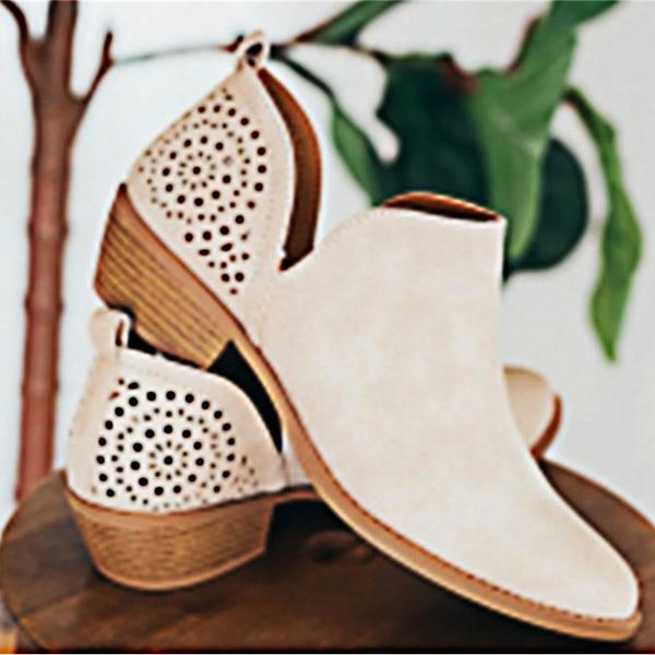 boots winter ankle women faux suede slim hollow pointed toe slp on ladies shoe casual female square heel platform botas feminino, Black
boots winter ankle women faux suede slim hollow pointed toe slp on ladies shoe casual female square heel platform botas feminino, Black