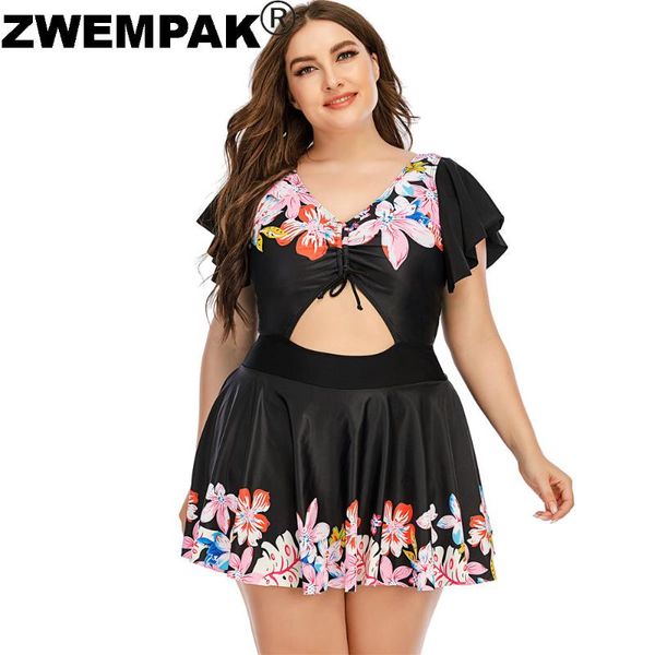 2021 flower big swimsuit frill short sleeve women floral swim dress deep-v female beachwear plus size 5xl hollow out swimwear
2021 flower big swimsuit frill short sleeve women floral swim dress deep-v female beachwear plus size 5xl hollow out swimwear