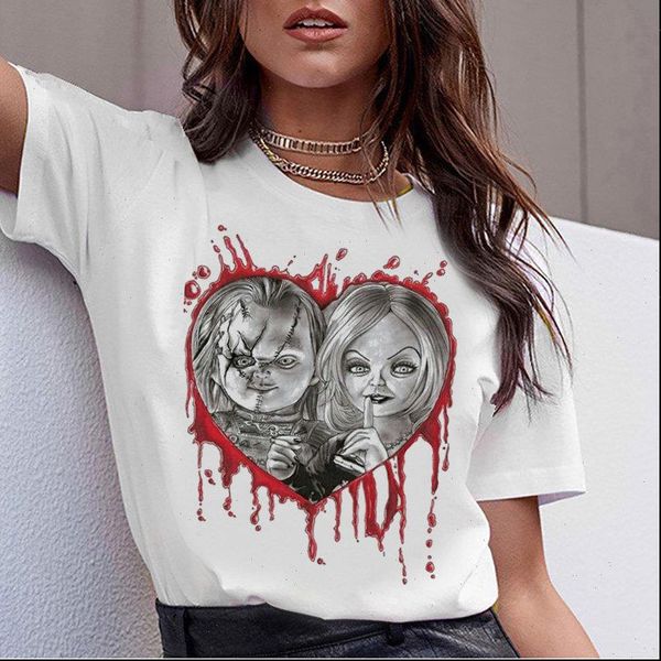new graphic chucky horror cool women tshirt female harajuku summer t shirt fashion streetwear ulzzang tee shirt, White
new graphic chucky horror cool women tshirt female harajuku summer t shirt fashion streetwear ulzzang tee shirt, White