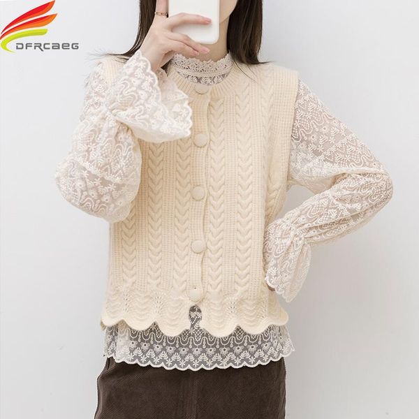 women's sweaters 2021 autumn winter sweater women single button two piece set streetwear pull femme hiver knit pullovers, White;black
women's sweaters 2021 autumn winter sweater women single button two piece set streetwear pull femme hiver knit pullovers, White;black