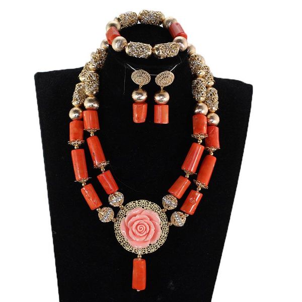 earrings & necklace real coral set african bead women costume jewelry nigerian wedding beads for brides cg024, Silver
earrings & necklace real coral set african bead women costume jewelry nigerian wedding beads for brides cg024, Silver