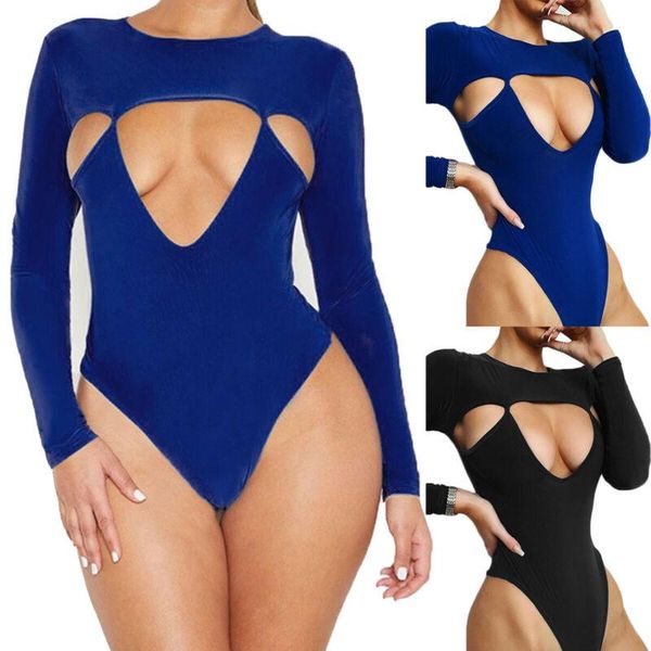 women's jumpsuits & rompers 2021 fashion women bodysuits casual style hollow out decoration full sleeve length soild pattern type skinn, Black;white
women's jumpsuits & rompers 2021 fashion women bodysuits casual style hollow out decoration full sleeve length soild pattern type skinn, Black;white