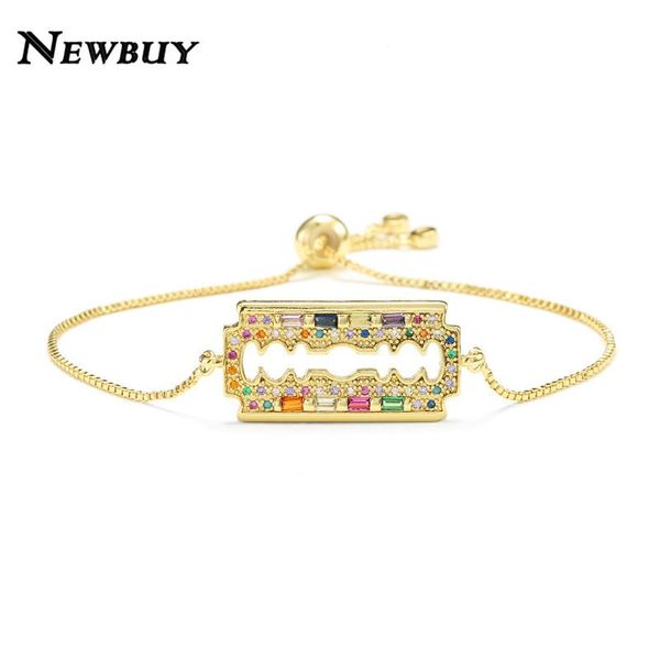 charm bracelets cmoonry fashion gold geometric for women girl rainbow color cz bracelet hollow design party jewelry gift, Golden;silver
charm bracelets cmoonry fashion gold geometric for women girl rainbow color cz bracelet hollow design party jewelry gift, Golden;silver
