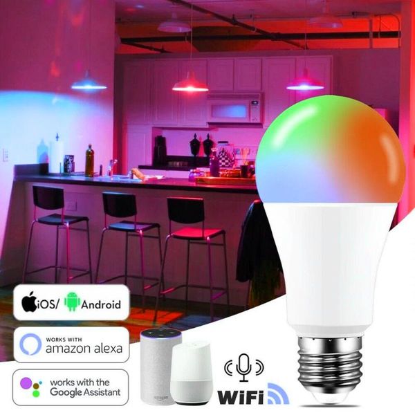 bulbs led smart bulb light rgb wifi home dimmable color control remote google alexa used for parties in living room, bedroom, room
bulbs led smart bulb light rgb wifi home dimmable color control remote google alexa used for parties in living room, bedroom, room