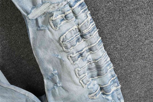 men's jeans mens designer brand men washed design blue slim-leg lightweight denim stretch hip hop wrinkle patch skinny pants size p20h
men's jeans mens designer brand men washed design blue slim-leg lightweight denim stretch hip hop wrinkle patch skinny pants size p20h