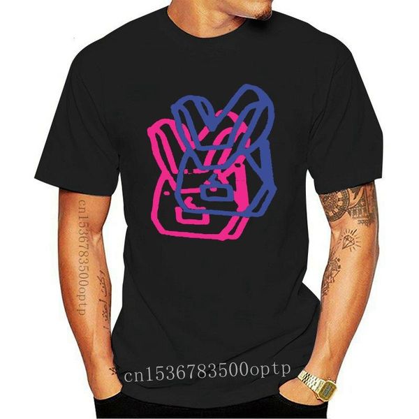men's t-shirts cyclonus robobunny blue and pink screen printed t-shirt men t shirt, White;black
men's t-shirts cyclonus robobunny blue and pink screen printed t-shirt men t shirt, White;black
