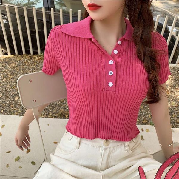 women's t-shirt casual tshirts cotton women summer short sleeve crop t shirt ladies turn-down collar solid white tee 
women's t-shirt casual tshirts cotton women summer short sleeve crop t shirt ladies turn-down collar solid white tee