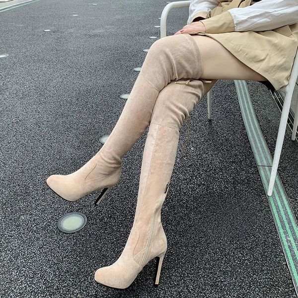 boots black over the knee women high heels shoes ladies thigh autumn winter stretch long female shoe 34-43
boots black over the knee women high heels shoes ladies thigh autumn winter stretch long female shoe 34-43