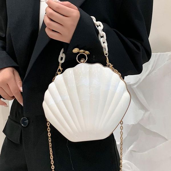evening bags s.ikrr women chain bag shell shape shopper shoulder 2021 women's brand crossbody female fashion handbag acrylic
evening bags s.ikrr women chain bag shell shape shopper shoulder 2021 women's brand crossbody female fashion handbag acrylic