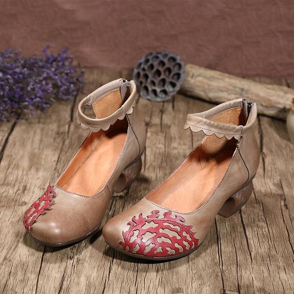 dress shoes original fashion high heel women pumps 5.8 cm handmade genuine leather female round toe zippers thick casual, Black
dress shoes original fashion high heel women pumps 5.8 cm handmade genuine leather female round toe zippers thick casual, Black