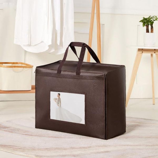 clothing & wardrobe storage portable folding wedding dust cover large long tail transparent dress waterproof dual-use bag box je004
clothing & wardrobe storage portable folding wedding dust cover large long tail transparent dress waterproof dual-use bag box je004