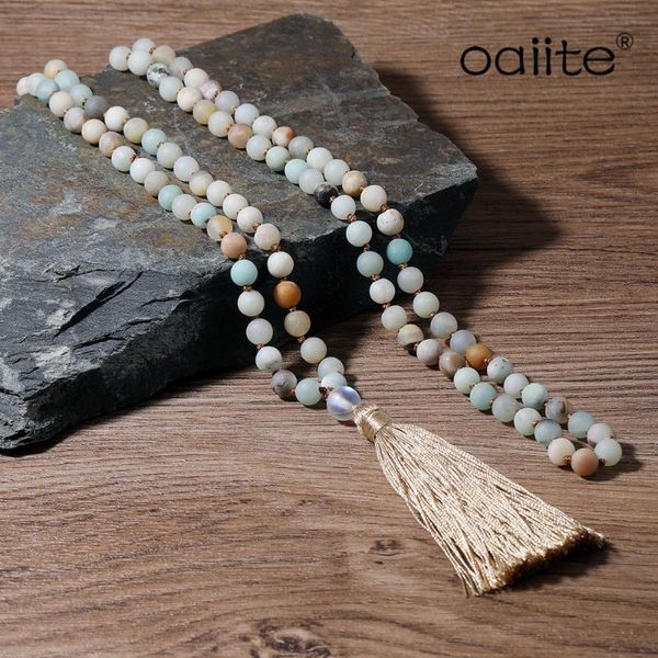 pendant necklaces oaiite healthy necklece 6mm matte natural stone beaded lotus 108 buddha mala for women yoga chakra jewelry, Silver
pendant necklaces oaiite healthy necklece 6mm matte natural stone beaded lotus 108 buddha mala for women yoga chakra jewelry, Silver