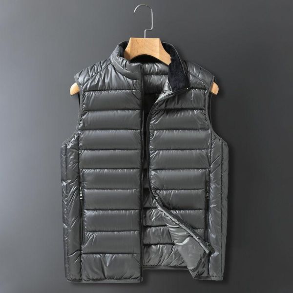 men's vests 2022 autumn and winter fashion stand collar sleeveless jacket man warm windproof down cotton vest 4xl y627, Black;white
men's vests 2022 autumn and winter fashion stand collar sleeveless jacket man warm windproof down cotton vest 4xl y627, Black;white
