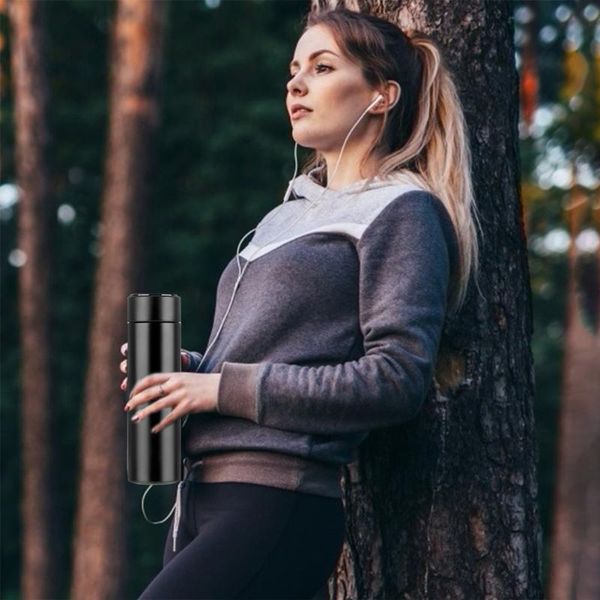 water bottles smart insulation cup temperature display 304 stainless steel 500ml bottle for easy safety playing accessories
water bottles smart insulation cup temperature display 304 stainless steel 500ml bottle for easy safety playing accessories