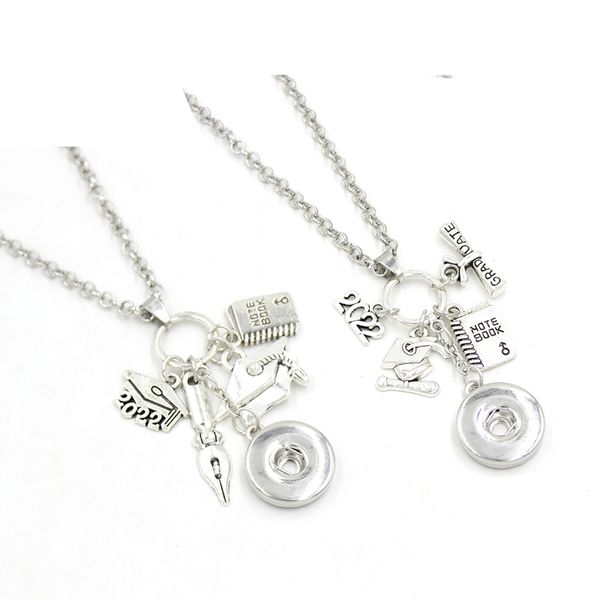 2 styles wholesale diy interchangeable snap jewelry 2022 graduation necklace graduate snaps necklaces for college graduaters gifts, Silver
2 styles wholesale diy interchangeable snap jewelry 2022 graduation necklace graduate snaps necklaces for college graduaters gifts, Silver