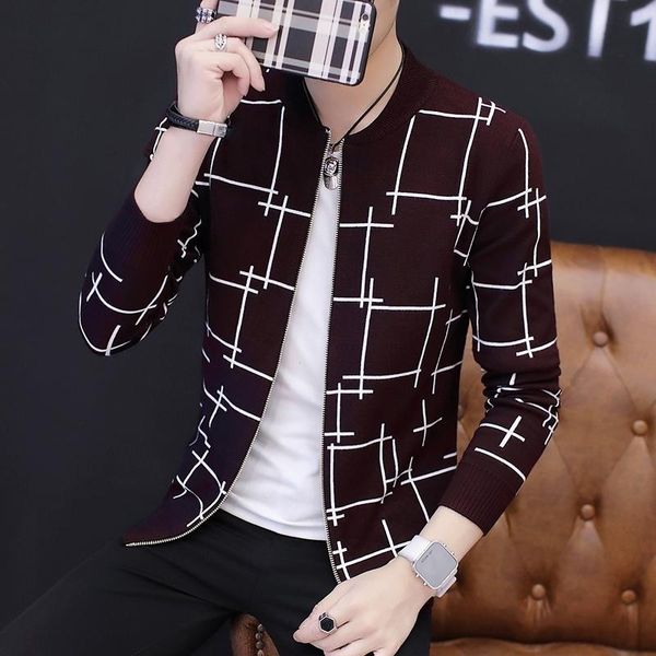 autumn and winter fashion men's sweater patchwork knitted cardigan jacket brand clothing men's knitted sweater sweat shirt jacke, White;black
autumn and winter fashion men's sweater patchwork knitted cardigan jacket brand clothing men's knitted sweater sweat shirt jacke, White;black