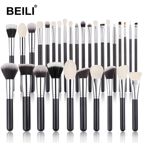 beili 30pcs makeup brushes set no professional natural goat hair foundation eyeshadow eyebrow make up 211119
beili 30pcs makeup brushes set no professional natural goat hair foundation eyeshadow eyebrow make up 211119