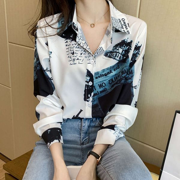 2021 spring and autumn new hong kong contrast color foreign style long sleeve chiffon shirt, White
2021 spring and autumn new hong kong contrast color foreign style long sleeve chiffon shirt, White