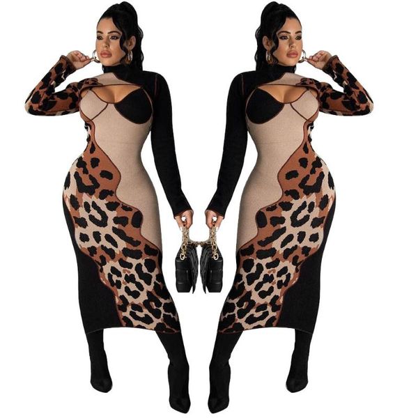 casual dresses women's long-sleeved dress 2021 winter trend fashion leopard print long skirt bag hip slim pencil party, Black;gray
casual dresses women's long-sleeved dress 2021 winter trend fashion leopard print long skirt bag hip slim pencil party, Black;gray