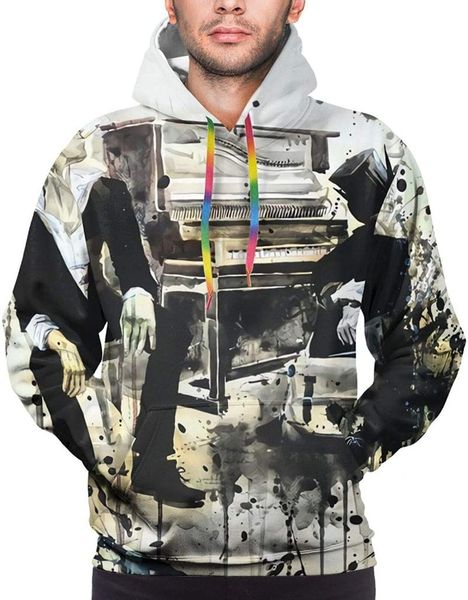 men's hoodies & sweatshirts men is hoodie fashion realistic 3d printing casual look thin and versatile for leisure travel, Black
men's hoodies & sweatshirts men is hoodie fashion realistic 3d printing casual look thin and versatile for leisure travel, Black